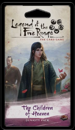 The Children of Heaven Dynasty Pack for the Legend of the Five Rings Card Game